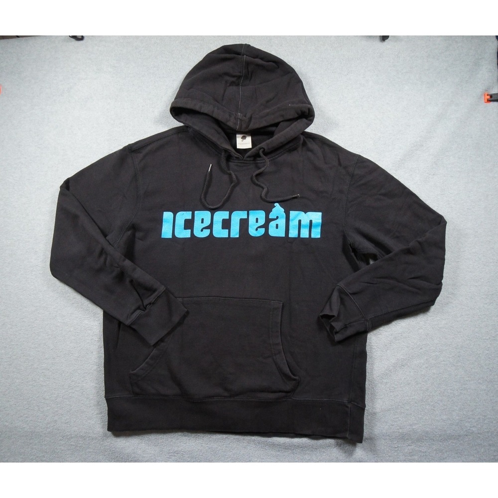 Icecream Sweatshirt Mens XL Black Hoodie Billionaire Boys Club BBC Streetwear